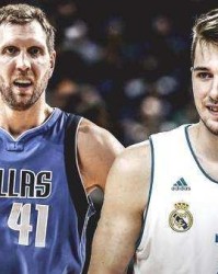  东契奇40+三双独行侠登顶  